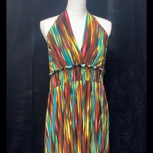 Halter Maxi Sundress 1X